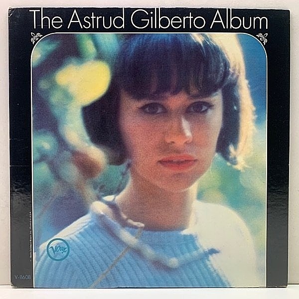 レコードメイン画像：MONO プレイ良好!! 深溝 VANGELDER刻印 USオリジナル ASTRUD GILBERTO Album ('65 Verve) 1st ソロ・デビュー作品 w/ ANTONIO CARLOS JOBIM