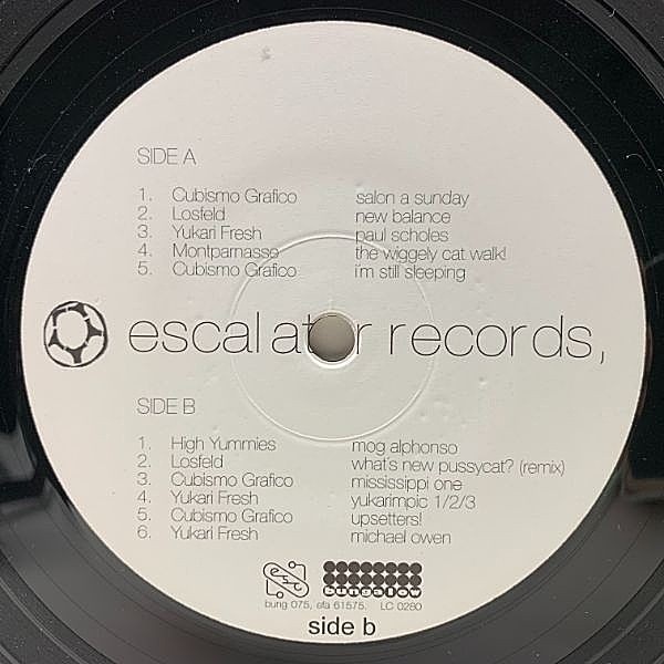 Escalator Records, Tokyo　LPレコード VARIOUS / Escalator Records, Tokyo (LP) / Bungalow | WAXPEND