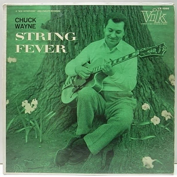 レコードメイン画像：'57 Vik Orig. MONO両溝 CHUCK WAYNE String Fever / Gene Quill