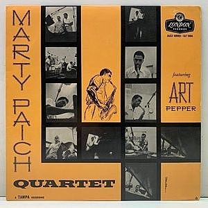 レコード画像：MARTY PAICH / ART PEPPER / Marty Paich Quartet