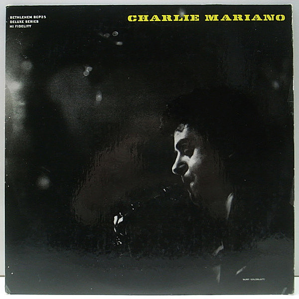 レコードメイン画像：良好!!【完全オリジナル】FLAT 初版リーフ 深溝 CHARLIE MARIANO S.T (Bethlehem 25) w/ John Williams, Max Bennett, Mel Lewis