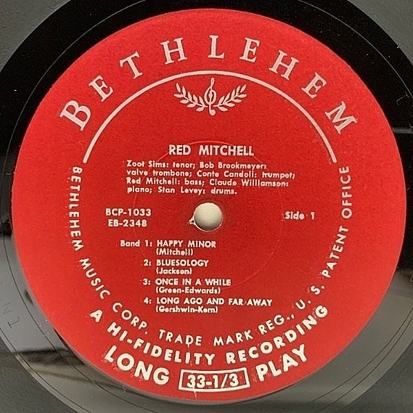 RED MITCHELL / BOB BROOKMEYER / ZOOT SIMS / Happy Minors (10