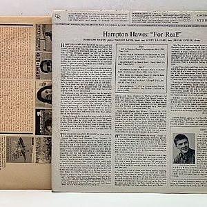 HAMPTON HAWES / For Real! (LP) / Contemporary | WAXPEND RECORDS