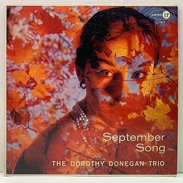 レコードメイン画像：【人気ジャケット】美盤!! MONO US 初期プレス DOROTHY DONEGAN TRIO September Song (JGM 1013) ドロシー・ドネガン ピアノトリオ 傑作盤