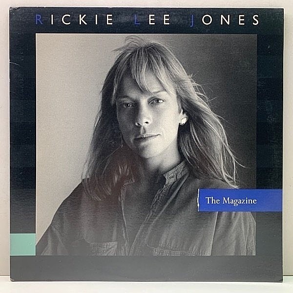 レコードメイン画像：【半透明盤・黄金色】美品!! SLM, TML刻印 USオリジナル RICKIE LEE JONES The Magazine ('84 Warner) リッキー・リー・ジョーンズ 