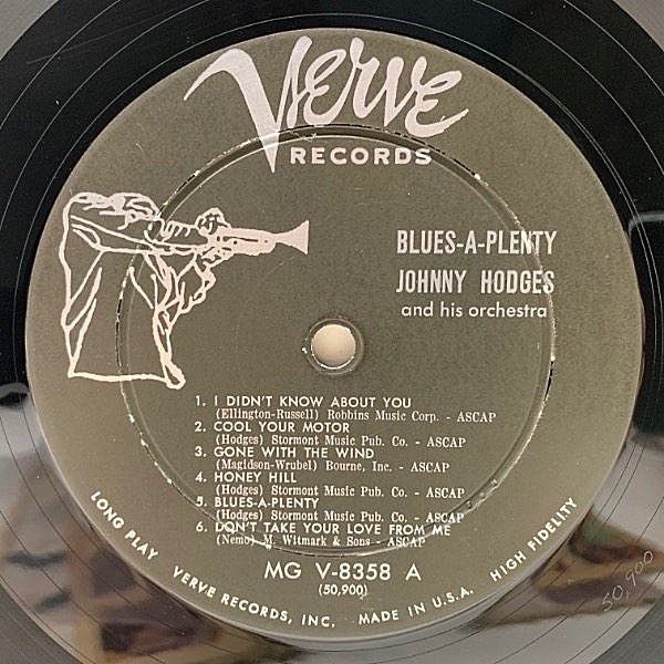 米LP Johnny Hodges Blues-a-plenty (-180g) MGVS68358 VERVE /00260 JOHNNY HODGES / Blues-A-Plenty (LP) / Verve | WAXPEND RECORDS