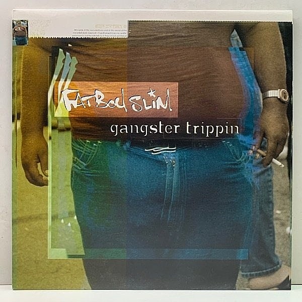 レコードメイン画像：良好盤!! UKオリジナル 12インチ FATBOY SLIM Gangster Trippin ('98 Skint) ブレイクビーツ DUST JUNKIES, DJ SHADOW サンプリング