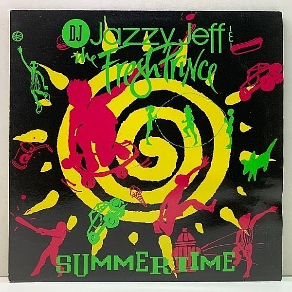 レコードメイン画像：【KOOL & THE GANG／Summer Madness使い】美盤!! 12インチ UKオリジナル DJ JAZZY JEFF & THE FRESH PRINCE Summertime ('91 Jive) 45RPM.