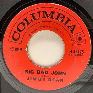 レコード画像：JIMMY DEAN / Big Bad John