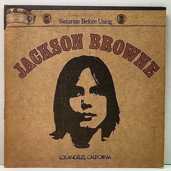 レコードメイン画像：稀少な美品!! 初版 白ラベル Aマト USオリジナル JACKSON BROWNE Saturate Before Using ('72 Asylum) ジャクソン・ブラウン 1st デビュー