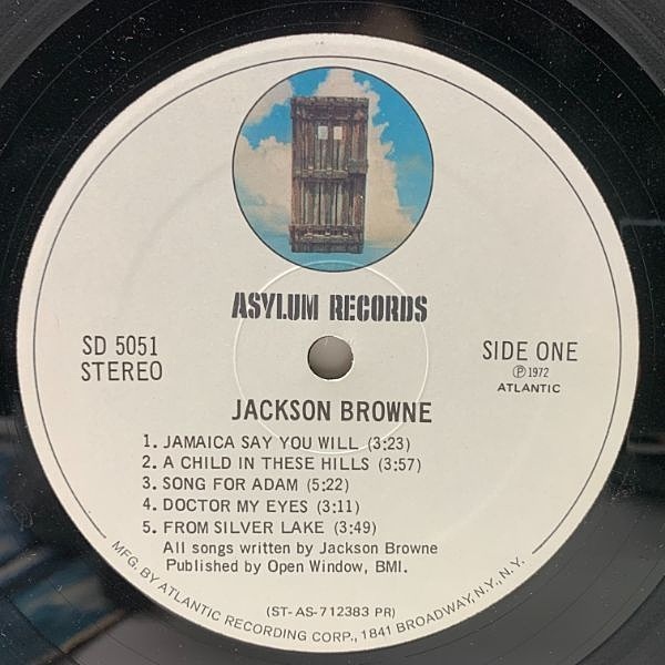 JACKSON BROWNE / Saturate Before Using (LP) / Asylum