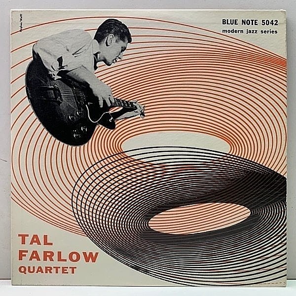 レコードメイン画像：良好!!【FLAT, 額縁, LEXINGTON】US 完全オリジナル TAL FARLOW QUARTET (Blue Note BLP 5042) 耳= Plastylite, 手書き9M 額縁ジャケット