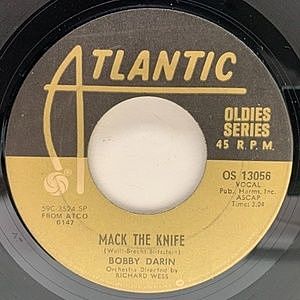 レコード画像：BOBBY DARIN / Mack The Knife / Beyond The Sea