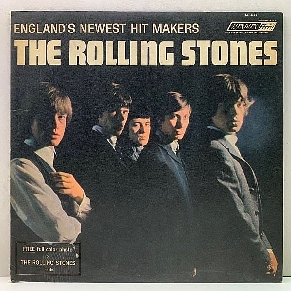 レコードメイン画像：レア!! 初版 Unbox・Open Logo 1stマルーン MONO USオリジナル ROLLING STONES England's Newest Hit Makers ('64 London) 米 初回モノラル