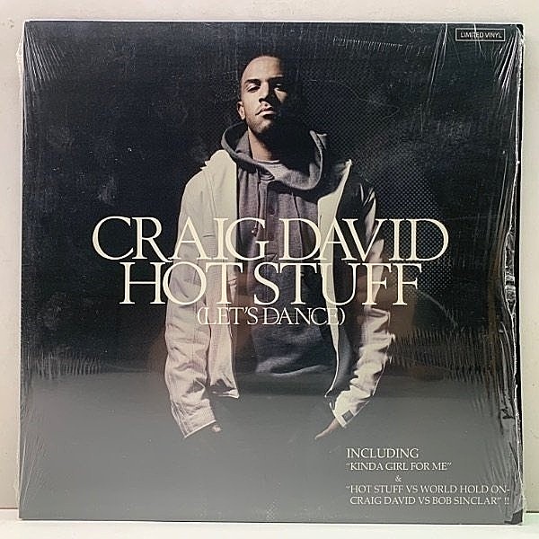 レコードメイン画像：【DAVID BOWIE／Let's Dance使い】シュリンク美品!! JPNオリジナル 12インチ CRAIG DAVID Hot Stuff ('08 Warner) 英国R&B