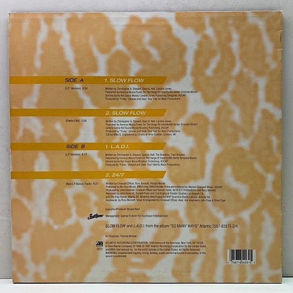 BRAXTONS / Slow Flow (12) / Atlantic | WAXPEND RECORDS BRAXTONS / Slow Flow (12) / Atlantic | WAXPEND RECORDS