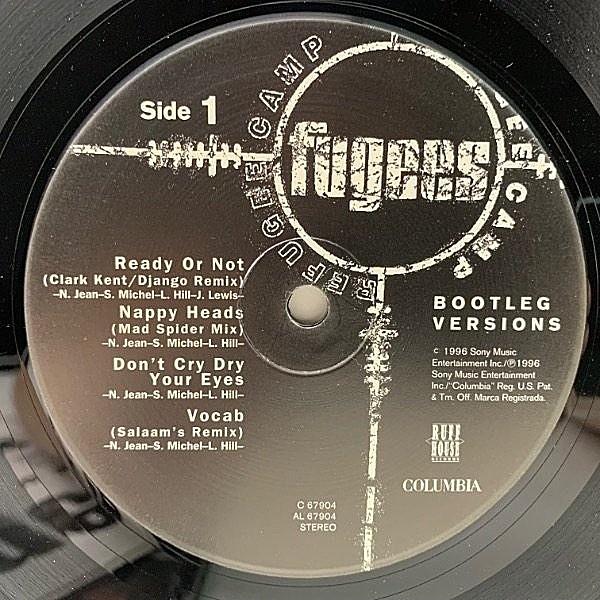 FUGEES / Bootleg Versions (LP) / Ruffhouse | WAXPEND RECORDS