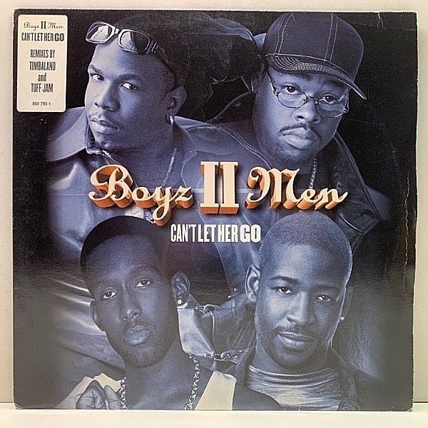 レコードメイン画像：良好!! UKオリジナル BOYZ II MEN Can't Let Her Go ('98 Motown)『Evolution』からのカット Prod. Timbaland, Tuff Jam