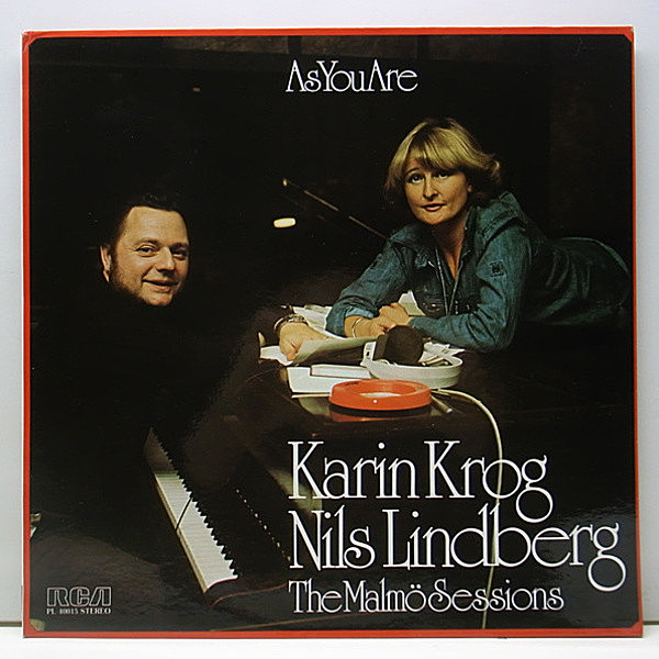 レコードメイン画像：美品 オリジナル / KARIN KROG & NILS LINDBERG As You Are / '77 共演作