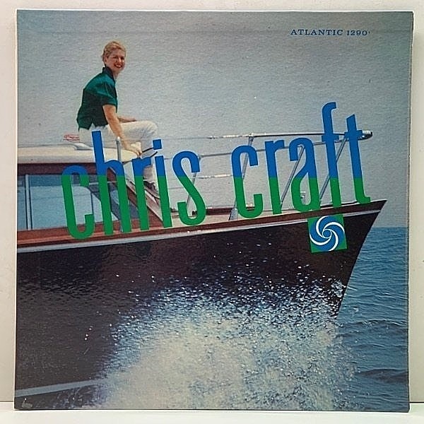 レコードメイン画像：レアな美品!! MONO 初版 黒銀ラベル 深溝 USオリジナル CHRIS CONNOR Chris Craft ('58 Atlantic) アトランティック時代の最高傑作