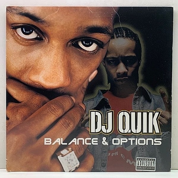 レコードメイン画像：プロモ 2LP 米オリジナル DJ QUIK Balance & Options (Arista) w/ Promo Stamp ウェッサイ G-Funk クラシック