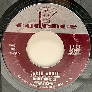 レコード画像：JOHNNY TILLOTSON / Earth Angel / Pledging My Love