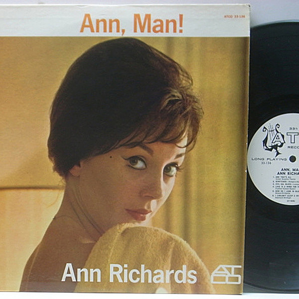 ANN RICHARDS / Ann, Man! (LP) / ATCO | WAXPEND RECORDS
