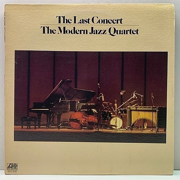 レコードメイン画像：【素晴らし過ぎるラストコンサート】美品!! AT/GP刻印 USオリジ MODERN JAZZ QUARTET [MJQ] The Last Concert | Milt Jackson, John Lewis