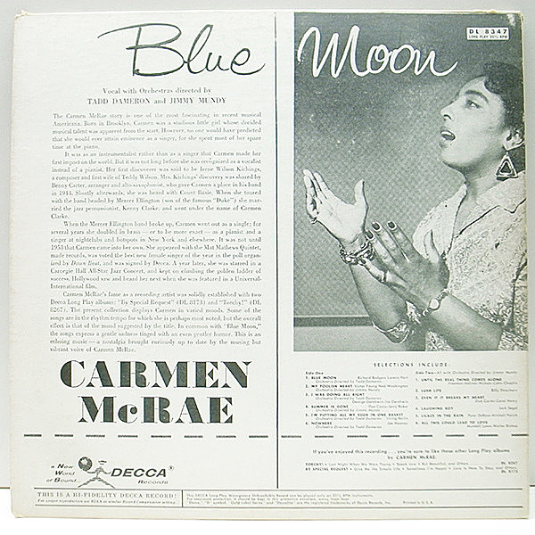 ジャズレコード　Carmen McRae    2LPセット ジャズレコード Carmen McRae 2LPセット Jazz Record CARMEN