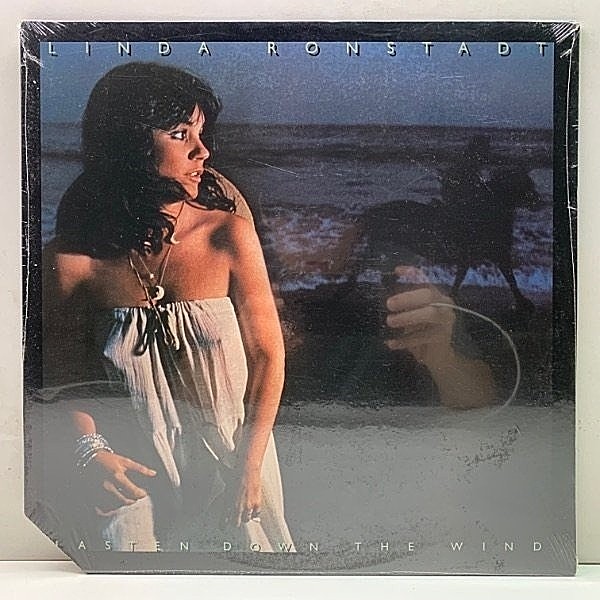 レコードメイン画像：激レア・シールド未開封!! USオリジ 初版 7E規格 LINDA RONSTADT Hasten Down The Wind ('76 Asylum) リンダ・ロンシュタット RARE SEALED