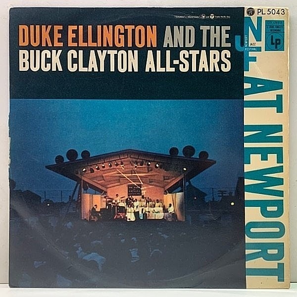 レコードメイン画像：【FLAT 重量盤 216g】'56年 JPオリジ MONO 深溝 DUKE ELLINGTON, BUCK CLAYTON At Newport (Columbia) ニューポート・ジャズ祭りでのライブ