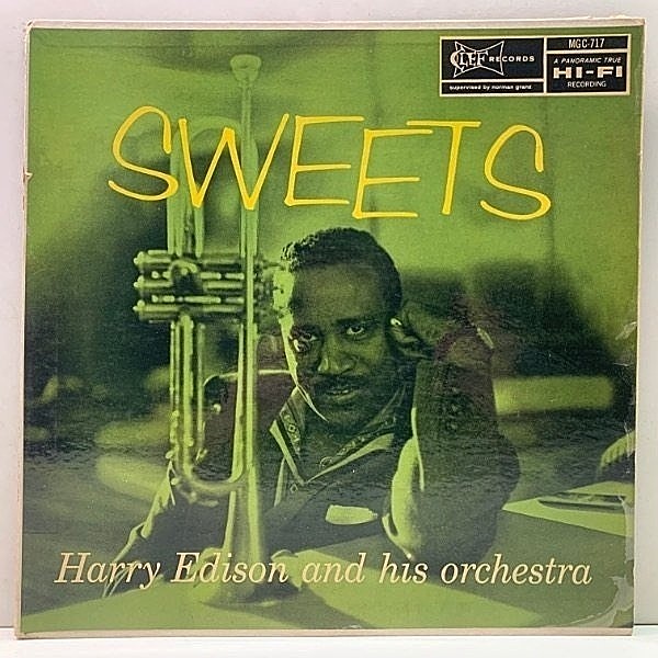 レコードメイン画像：希少な美盤!! Clef USオリジナル MONO 深溝 HARRY EDISON Sweets (MG C-717) w/ Ben Webster, Jimmy Rowles, Barney Kessel