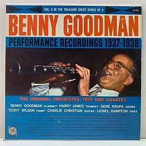 レコード画像：BENNY GOODMAN / Performance Recordings 1937-1938