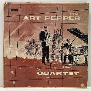 レコード画像：ART PEPPER / The Art Pepper Quartet