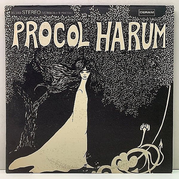 レコードメイン画像：Cut無し!良好! ざら紙 【Best刻印・BellSound刻印】USオリジナル PROCOL HARUM 1st デビュー作 ('67 Deram) 青い影 プロコル・ハルム