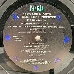 KIP HANRAHAN / Days And Nights Of Blue Luck Inverted (LP