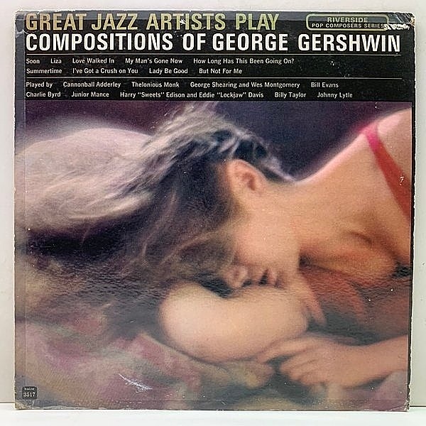 レコードメイン画像：美盤!! USオリジ MONO 初回 RM規格 Great Jazz Artists Play Compositions Of George Gershwin (Riverside) Bill Evans, Thelonious Monk