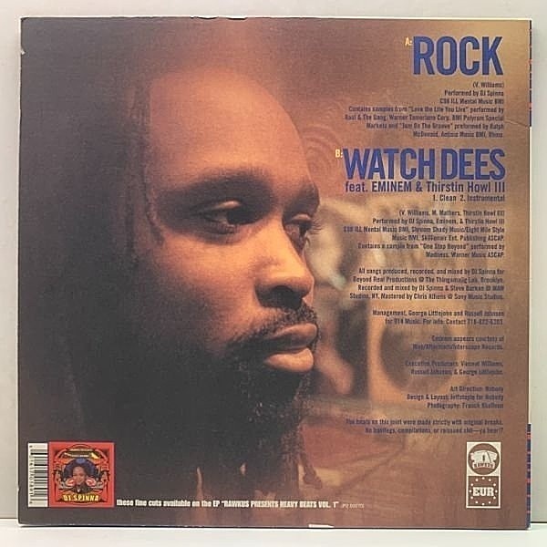 DJ SPINNA / Rock / Watch Dees (12) / Rawkus | WAXPEND RECORDS