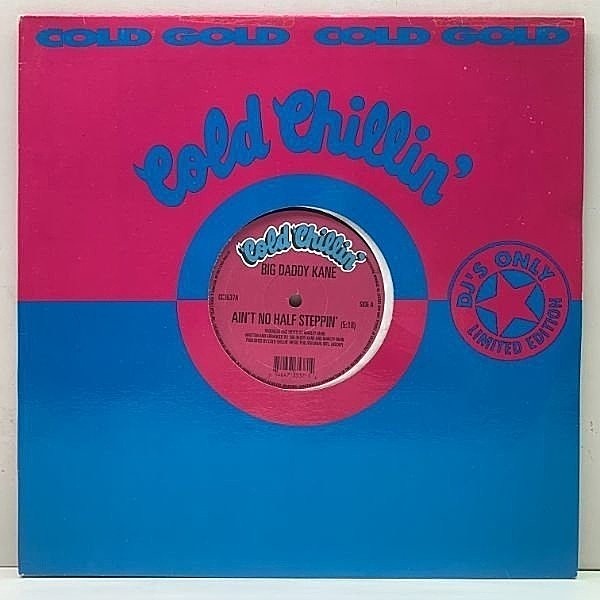レコードメイン画像：【EMOTIONS／Blind Alley使い】良好品!! 12インチ USプレス BIG DADDY KANE Ain't No Half Steppin' ('95 Cold Chillin') MIDDLE SCHOOL