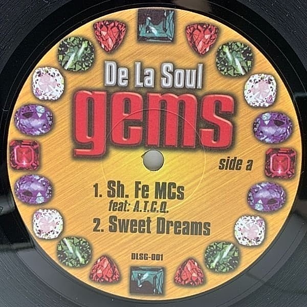 レコードメイン画像：12インチ Unofficial盤 DE LA SOUL Gems (Not On Label) デ・ラ・ソウル 未発表音源集 ATCQ, BIZ MARKIE 参加