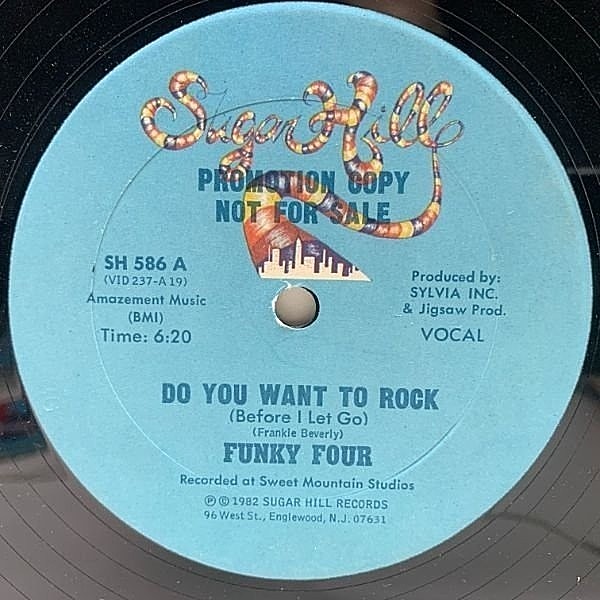 FUNKY FOUR / Do You Want To Rock (12) / Sugar Hill | WAXPEND