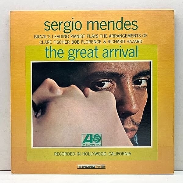 レコードメイン画像：MONO 良好!! 3色ラベ US初期プレス SERGIO MENDES Great Arrival ('66 Atlantic) ピアニストとして残したBRASIL '66結成前夜のアルバム