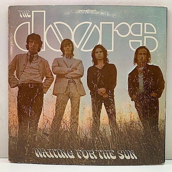 レコードメイン画像：極美盤!! USオリジナル THE DOORS Waiting For The Sun ('68 Elektra) ドアーズ 日の出を待って 手書きCTH＝Terre Haute Pressing