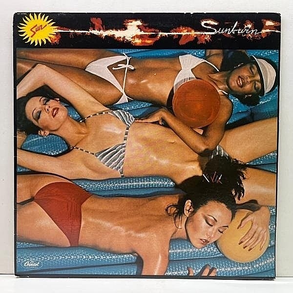 レコードメイン画像：USオリジナル 初版 赤ラベ SUN Sunburn ('78 Capitol) DEV LARGE／Lunch Time Speax ネタ Dance (Do What You Wanna Do) ほか