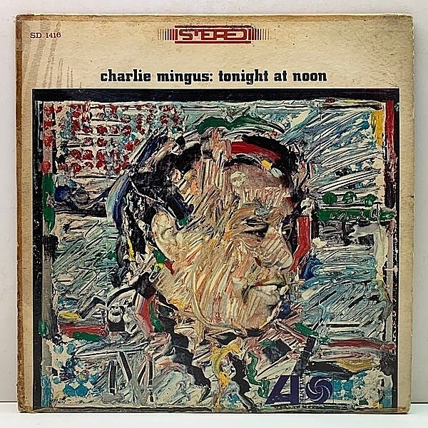 レコードメイン画像：【道化師とOh Yeahの未発表テイク】USオリジナル 黒ファン 3色ラベ CHARLIE MINGUS Tonight At Noon (Atlantic SD 1416) Booker Ervin ほか