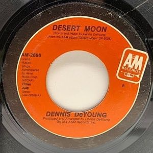 レコード画像：DENNIS DEYOUNG / Desert Moon / Gravity