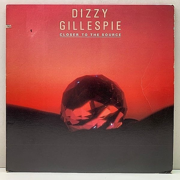 レコードメイン画像：美再生!! USオリジナル DIZZY GILLESPIE Closer To The Source ('84 Atlantic) 日本録音 LEROY HUTSONの名曲カヴァー w/ STEVIE WONDER