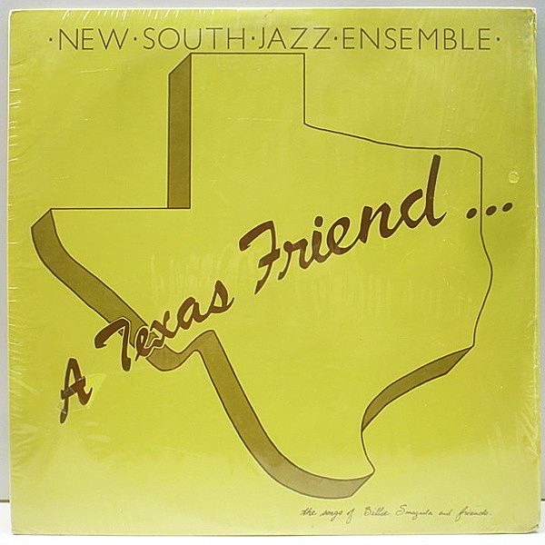 レコードメイン画像：【自主制作・マイナー珍盤】USオリジ NEW SOUTH JAZZ ENSEMBLE (JESSE THOMAS) A Texas Friend マニアにおすすめ Jazz - Vocal 作品 試聴