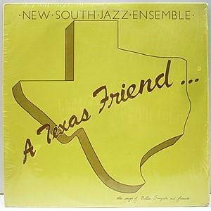 レコード画像：NEW SOUTH JAZZ ENSEMBLE / JESSE THOMAS / A Texas Friend