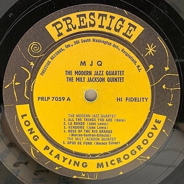 ジャズレコード  MJQ 2LPセット LP MODERN JAZZ QUARTET MJQ Vol.2 FCPA1063 ATLANTIC JAPAN